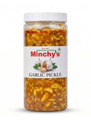 Minchy's Garlic Pickle - lahsun ka achar