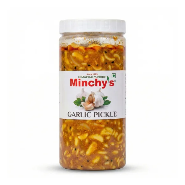 Minchy's Garlic Pickle - lahsun ka achar