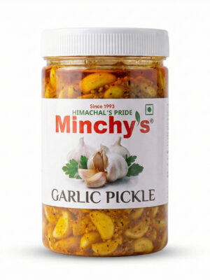Minchy's Garlic Pickle - lahsun ka achar