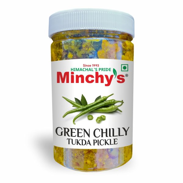 Green Chilly Tukda Pickle green chilly achar