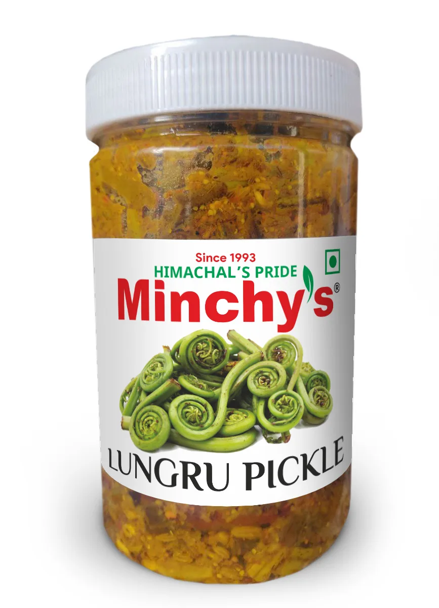 Minchy's Lungru Pickle Minchy's Lungru Pickle and Fiddlehead Fern Pickle