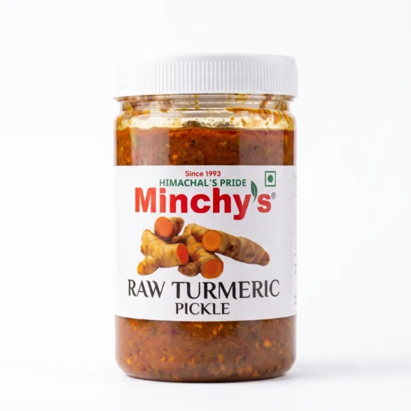 Minchy's Raw Turmeric Pickle Kachi Haldi Ka Achar