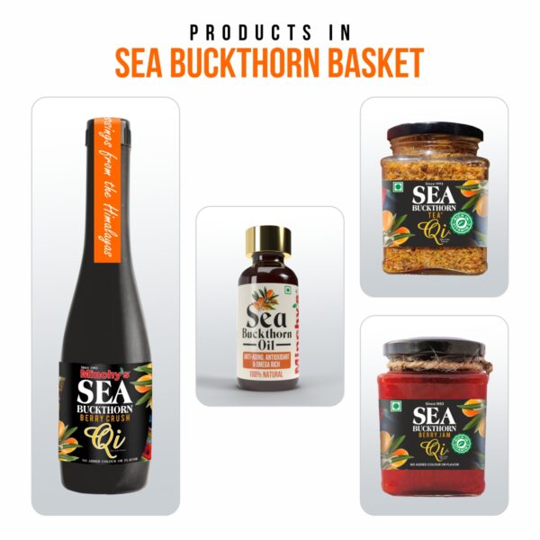 Minchy's Sea Buckthorn Basket Products