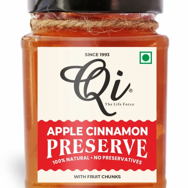 Qi Apple Cinnamon Preserve - Minchy's Apple Cinnamon Jam