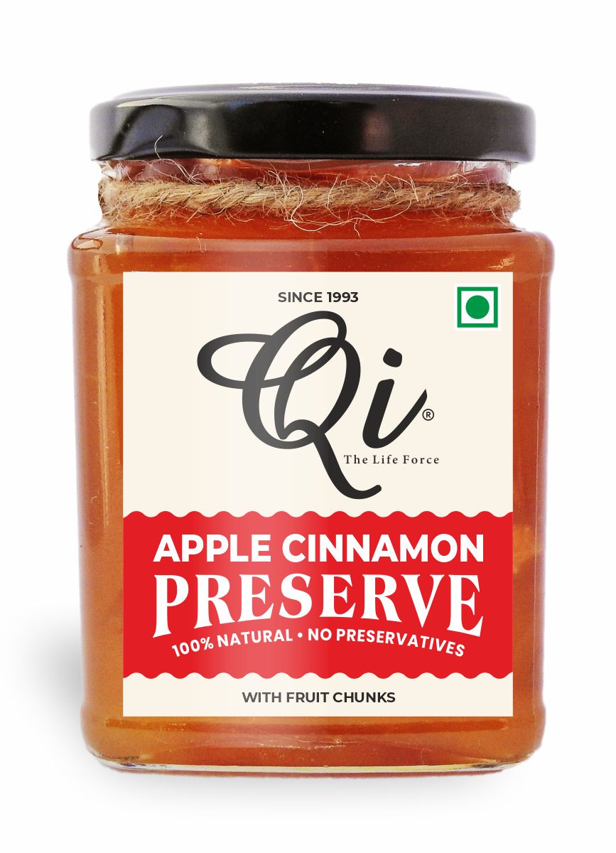 Qi Apple Cinnamon Preserve - Minchy's Apple Cinnamon Jam