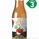 Qi – Premium Organic Apple Juice – Pack of 3 New Juice