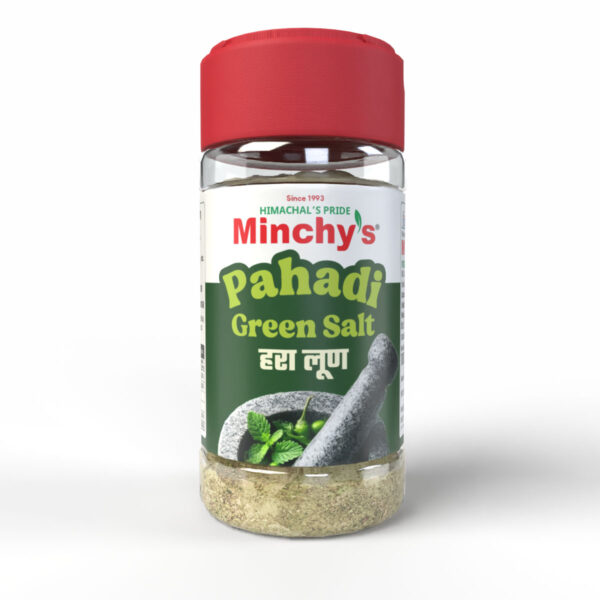 Minchy's Pahadi Green Salt - Hara Namak - Hara Loon, Pisyun Loon, Pahadi Namak