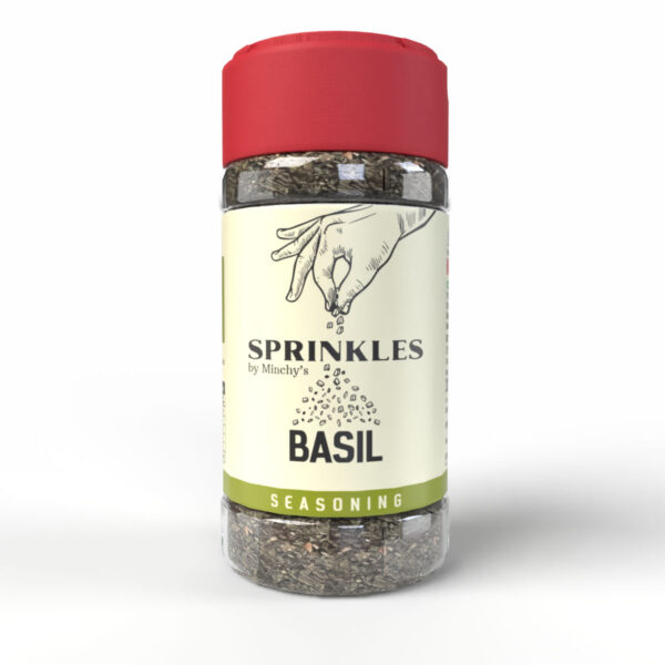 Basil Seasoning -Basil-Sprinkles Seasonings- Fresh Basil- Minchy's Seasonings