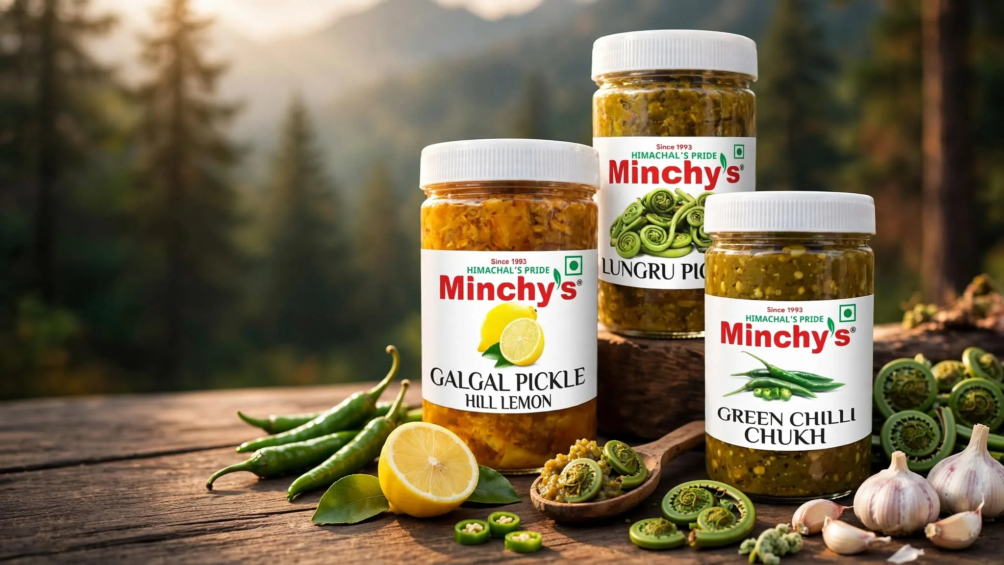 Pickles and chukh, the pahadi way
