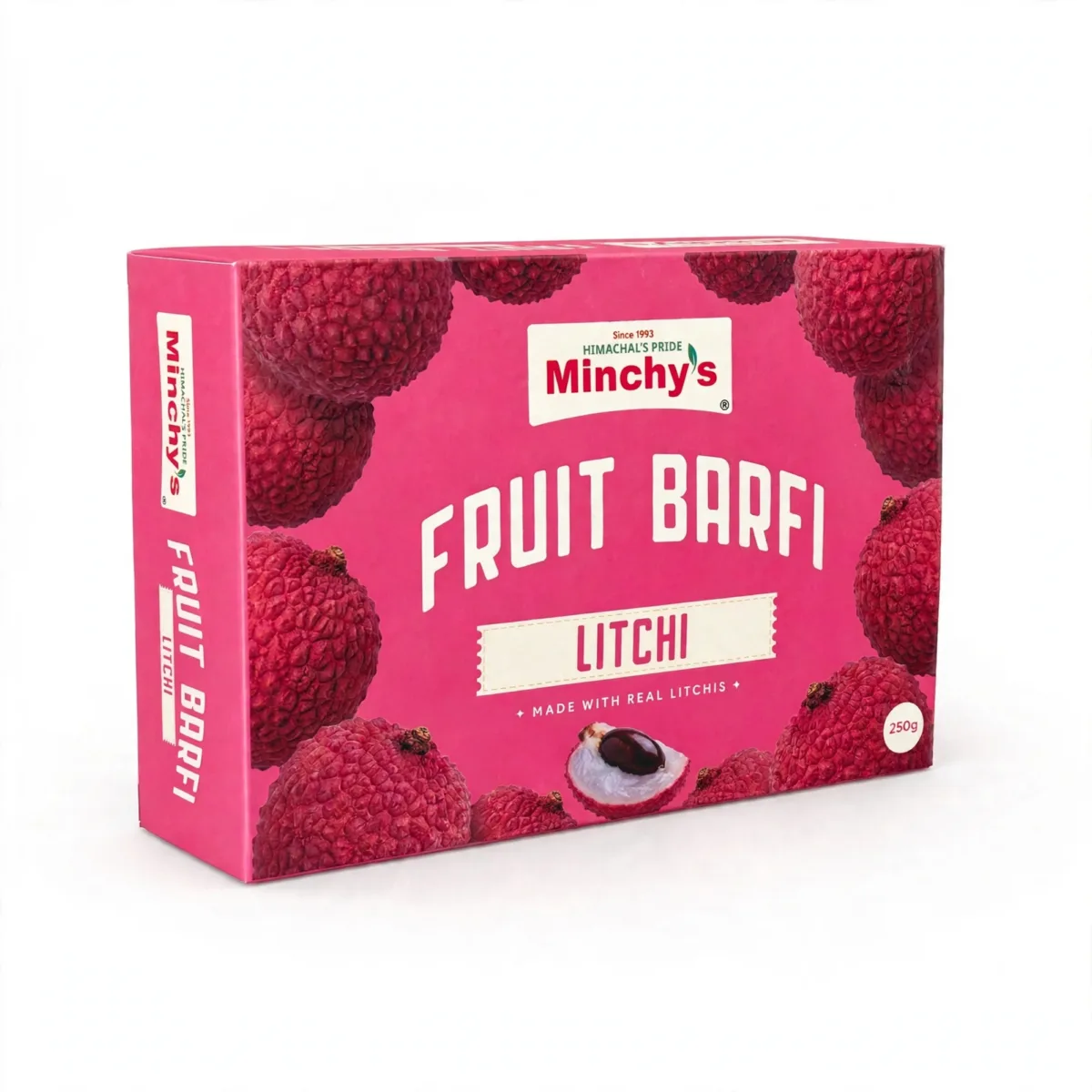 Minchy's Litchi Fruit Barfi